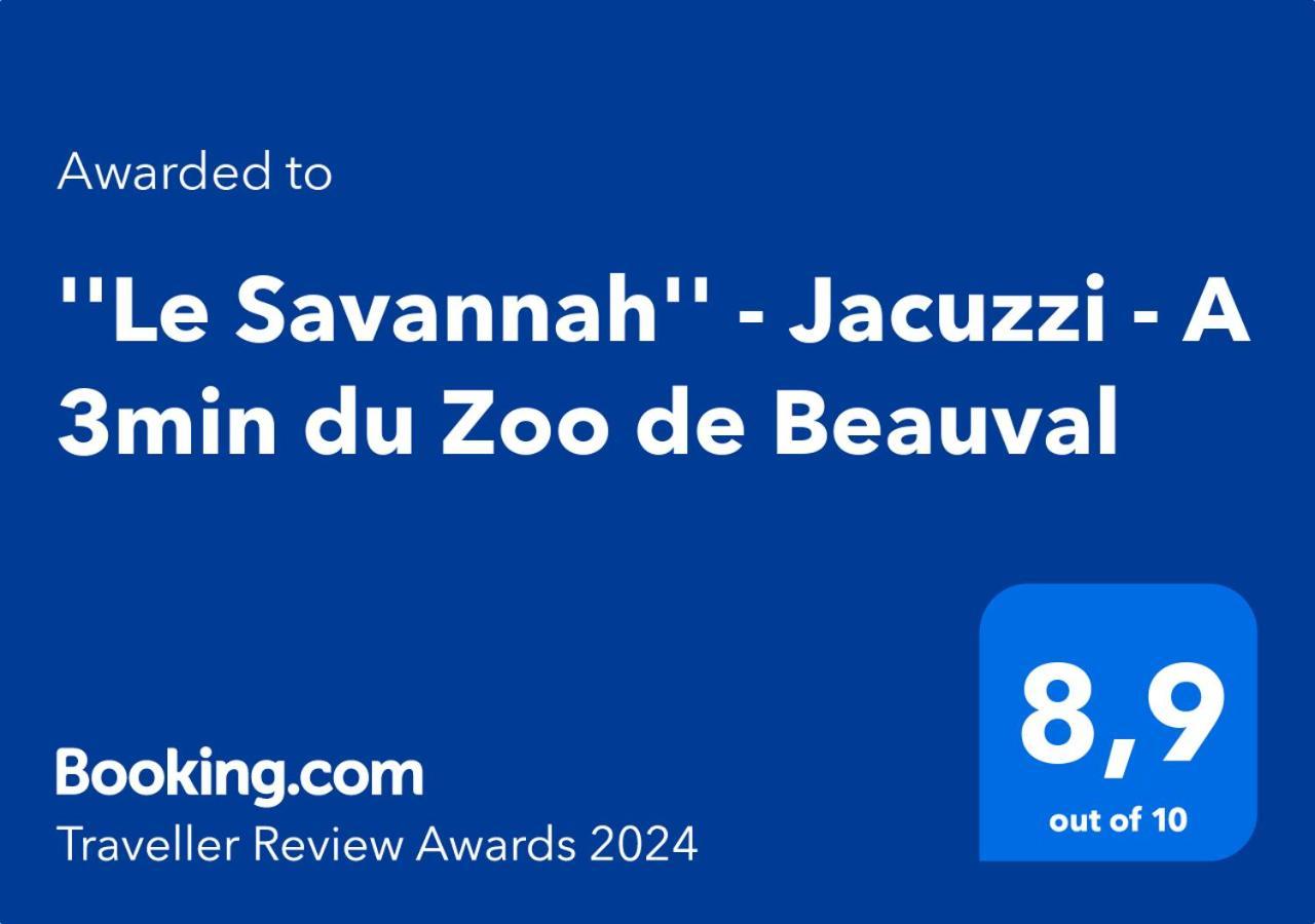 Villa "Le Savannah" - Jacuzzi - A 3min du Zoo de Beauval à Saint-Aignan  Extérieur photo